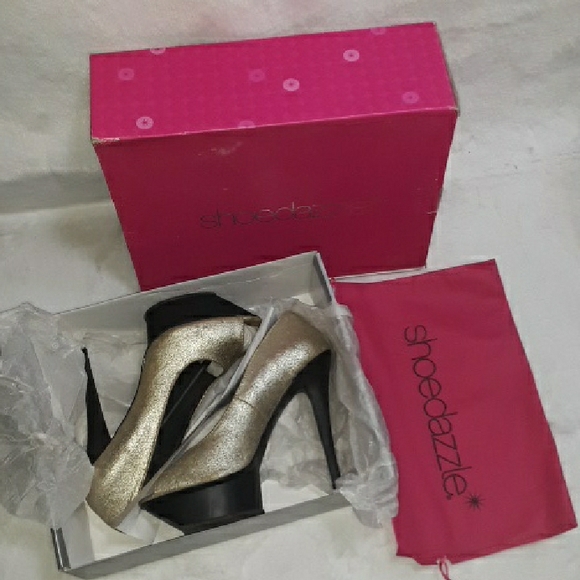 **SOLD** Silver Peep Toe Heels - Picture 8 of 11